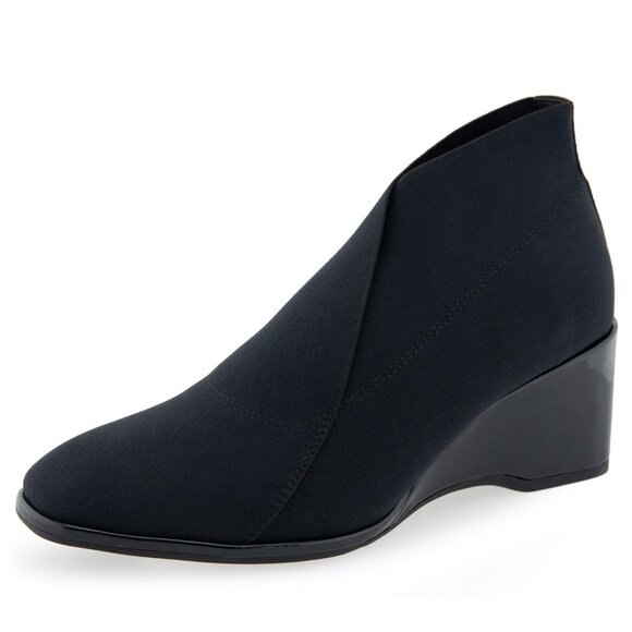 Aerosoles Women's ANINI Ankle Boot, Black Elastic, 8 - Picture 1 of 1